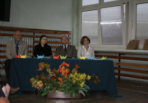 Jury Konkursu od lewej- dr Maciej Woźniczka, kustosz Małgorzata Wiktorko, dr Witold Glinkowski, dr Joanna Błażejewska